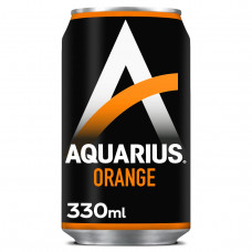 Aquarius Orange Blikjes 33cl Tray 24 Stuks